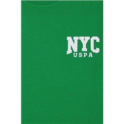 Erkek Çocuk Yeşil Bisiklet Yaka Tişört