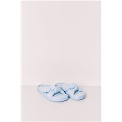 Zapatillas casa lazada volumen azul