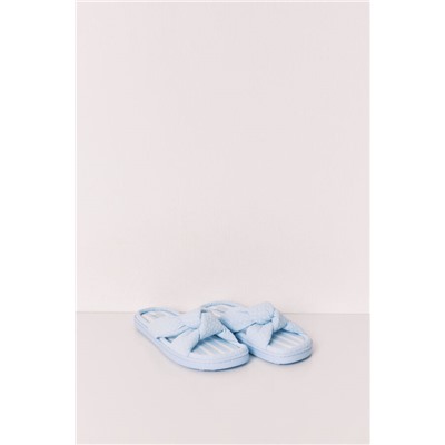 Zapatillas casa lazada volumen azul