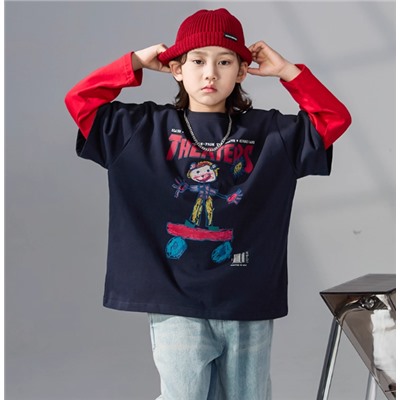 Лонгслив для мальчиков