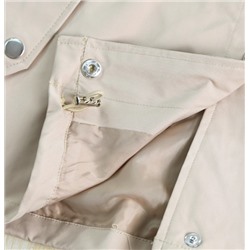 Осенняя повседневная свободная куртка с капюшоном