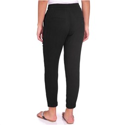 Damen Jogpants in Crepp-Optik