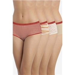 Pack 4 culottes estampados