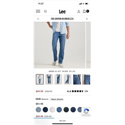 MEN'S EXTREME MOTION REGULAR FIT STRAIGHT LEG JEAN