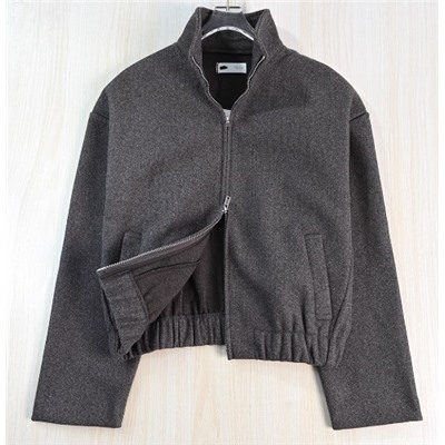 Повседневная шерстяная куртка в стиле ретро ZAR*A