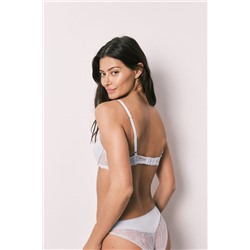 Sujetador clásico relleno algodón azul BEAUTIFUL