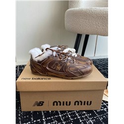 Зимние кроссовки   Mi*u Mi*u& Ne*w Balanc*e