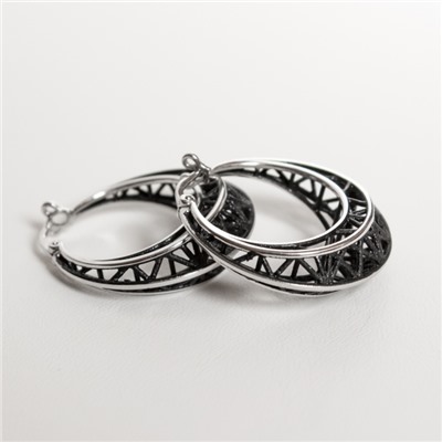 Серьги серебро 52925SB