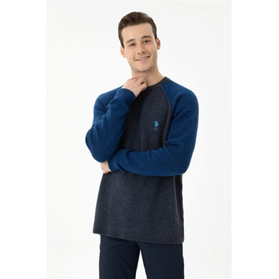 Erkek Lacivert Kazak