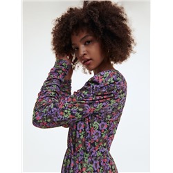 Kleid mit Kuvert-Ausschnitt