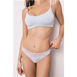 Braga clásica modal y encaje azul