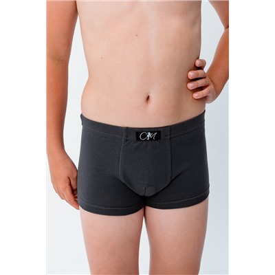 Трусы боксеры на мальчика закрытая резинка БПЗ серые