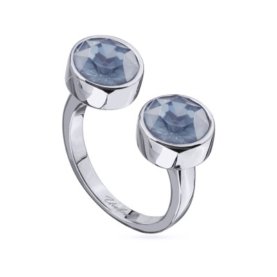 Кольцо Теннис (кристаллы SW байкальский лед 8мм; покрытие родий), Есть комплект