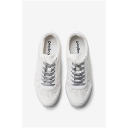 Zapatilla bordado floral