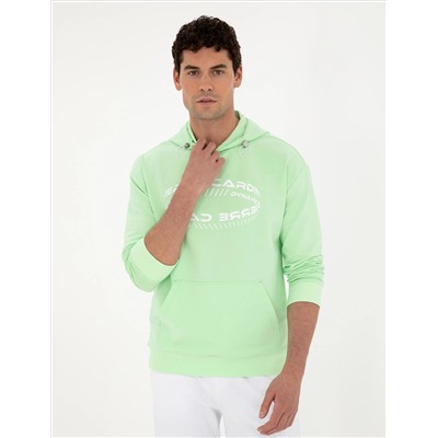 Fıstık Yeşili Regular Fit Sweatshirt