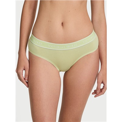 Logo Cotton Hiphugger Panty