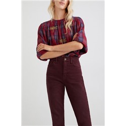 Pantalón straight tobillero