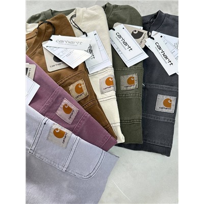 Футболка с эффектом потертостей Кархат*т