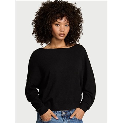 Knit Boatneck Sweater