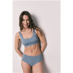 Braga alta microfibra clean cut azul