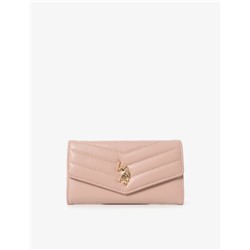 LARGE QUILTED FLAP WALLET