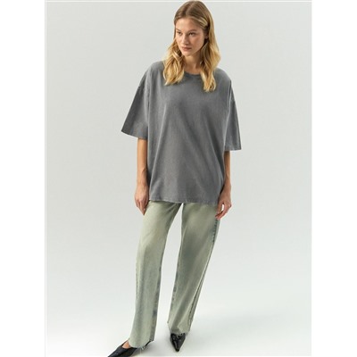 Футболка oversize с эффектом варки, B3065/nuvem
