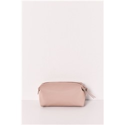 Neceser pequeño goma marrón