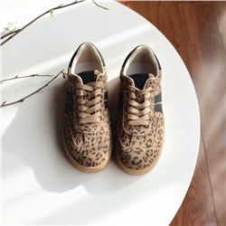 Кеды из натуральной замши в леопардовой расцветке  Экспорт в Россию