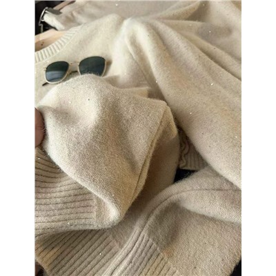 Женские костюм из смесовой шерсти с пайетками МАССИМО Д