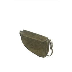 Bandolera de nobuk Caqui