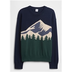 Kids Intarsia Sweater