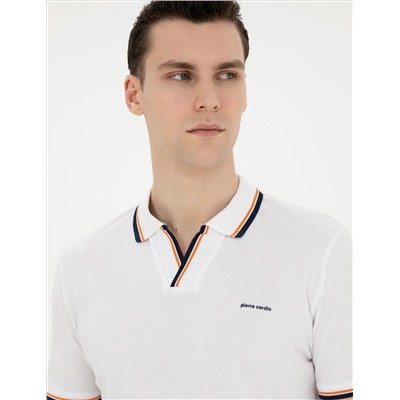 Beyaz Slim Fit Tişört