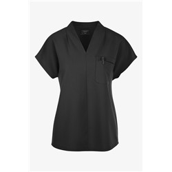 Cherokee Atmos Women's 1-Pocket STRETCH Dolman Sleeve Tuck In V-Neck Scrub Top