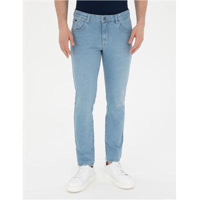 Açık Mavi Slim Fit Jean Pantolon