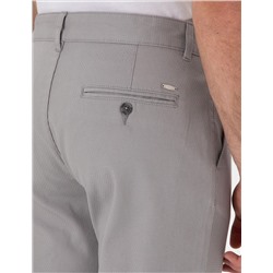 Gri Slim Fit Kanvas Pantolon