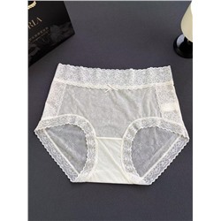 Женское нижнее бельё.  Набор супер тонких трусов из прозрачного кружева ЛА ПЕРЛ*А