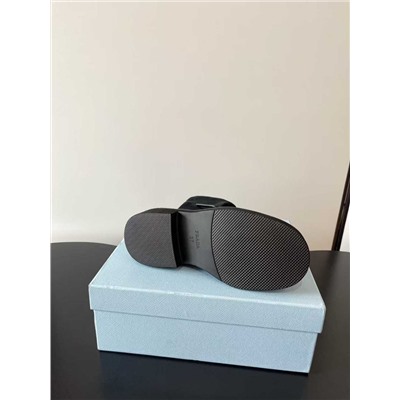 Женские ботинки на толстой подошве с эластичным верхом   ПРАД*А