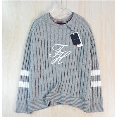 Красивый хлопковый свитер ТОММИ ХИЛФИГЕ*Р