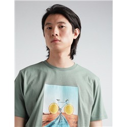 T-shirt, Men, Dark Green
