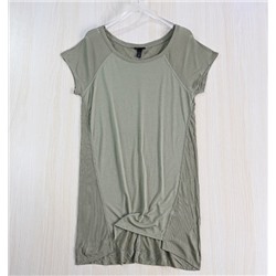 Повседневная футболка реглан с коротким рукавом