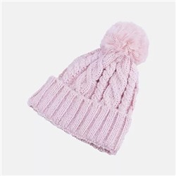 Lux Knit Pom Beanie
