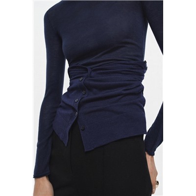 EXTRA FINE WOOL AND SILK TOP