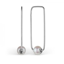 Серьги серебро 52035S1