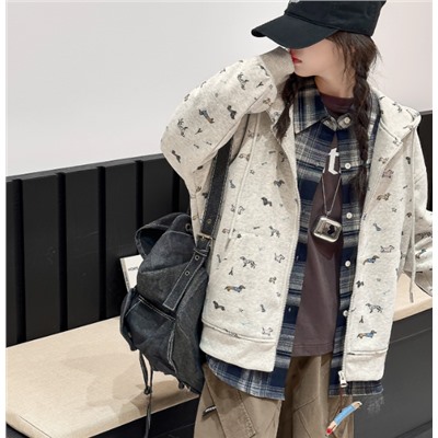 Кофта для девочек, весна и осень 2025.  Флагманский магазин