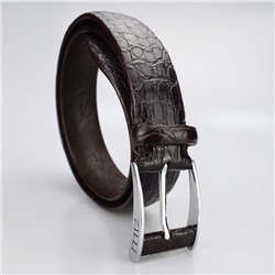 Ремень из кожи крокодила 40 мм