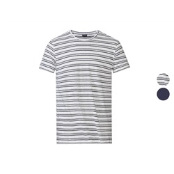 LIVERGY® Herren T-Shirt, körpernah geschnitten, mit Rundhalsausschnitt