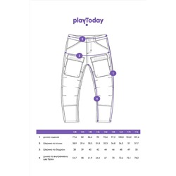 Джинсы PLAYTODAY, 1044500