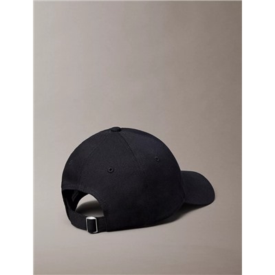 Brushed Cotton Twill Logo Baseball Cap