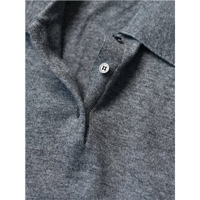 Женский шерстяной пуловер с воротником МИУ МИ*У