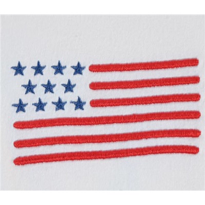 Мягкая и удобная хлопковая вышита, свободная повседневная футболка